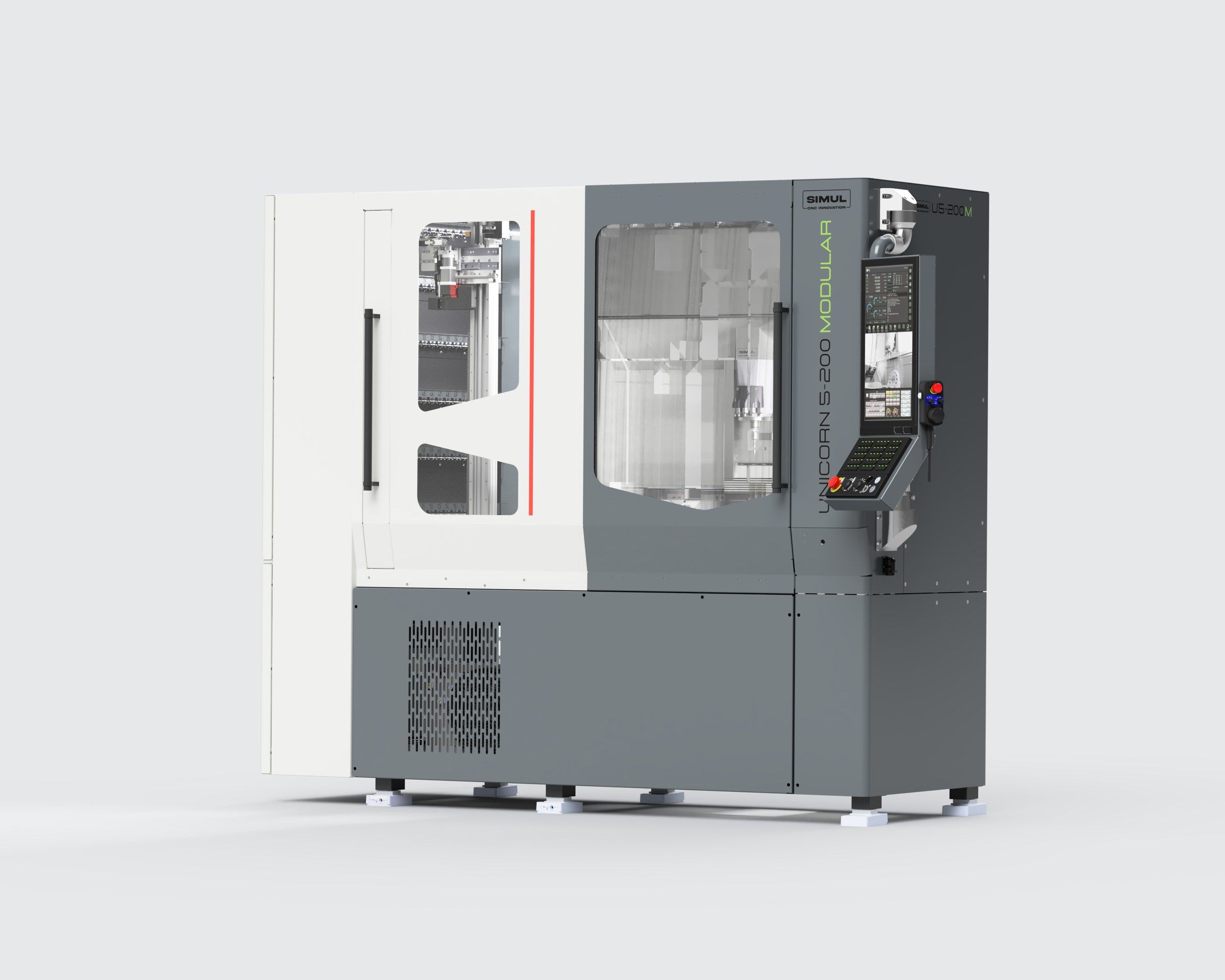 Unicorn 5-200 Modular, front three-quarter view