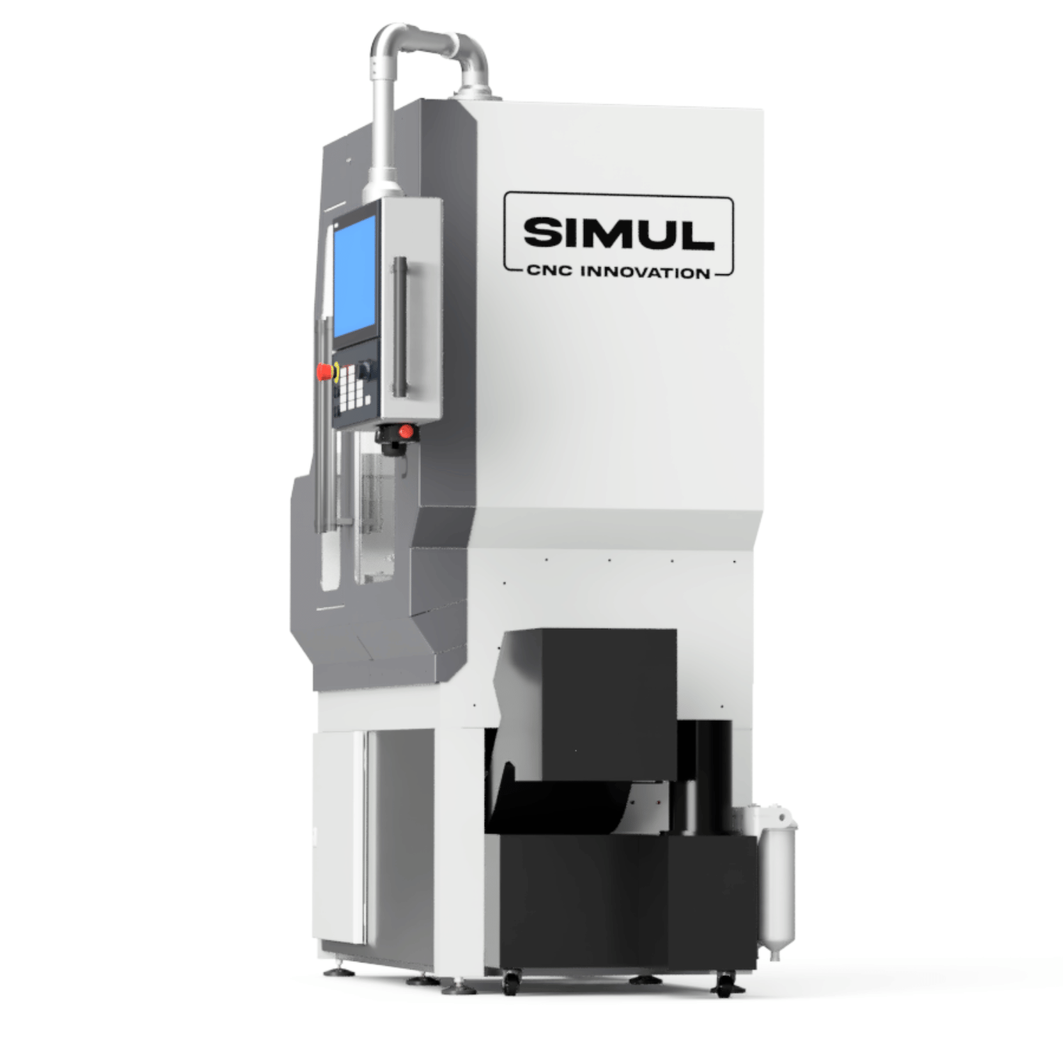 Unicorn 5-200 side view - SIMUL CNC Innovation